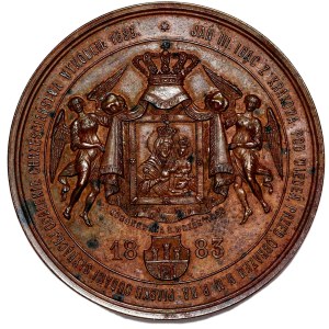 Medal 1883 200-lecie Odsieczy Wiedeńskiej, Kraków