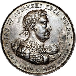 Medal 1883, 200th anniversary of the Siege of Vienna, Krakow