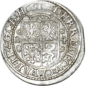 Prusy Książęce, Jerzy Wilhelm, ort 1624, Królewiec