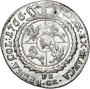 Stanisław August Poniatowski, złotówka 1766 FS