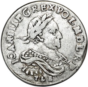 John III Sobieski, ort 1680, Krakow