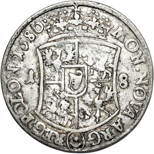 John III Sobieski, ort 1680, Krakow