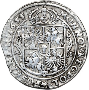 John II Casimir, ort 1655 AT, Poznań