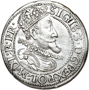 Sigismund III Vasa, ort 1615, Gdansk, type I, Gothic shield