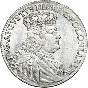 August III Sas, ort 1754 EC, Lipsk