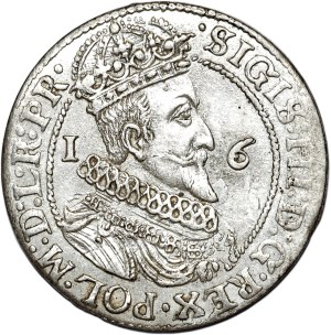 Sigismund III Vasa, ort 1624/3 PR-, Gdańsk