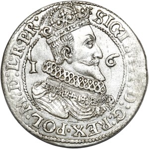 Sigismund III Vasa, ort 1624/3 PR-, Gdańsk