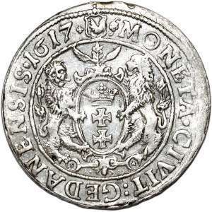 Zygmunt III Waza, ort 1617, Gdańsk