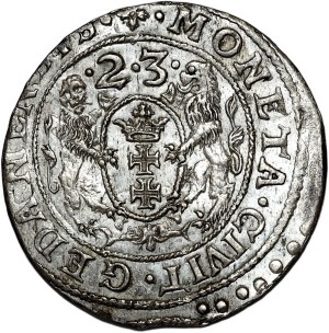 Sigismund III Vasa, ort 1623, Gdansk.