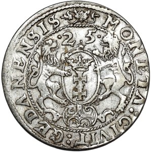 Zygmunt III Waza, ort 1625, Gdańsk