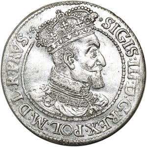 Sigismund III Vasa, ort 1617, Gdansk, small rosette at the end of the inscription