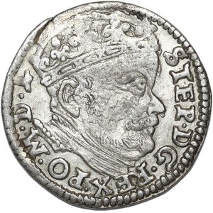 Stefan Batory, trojak 1586, Wilno