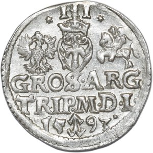 Sigismund III Vasa, trojak 1593, Vilnius