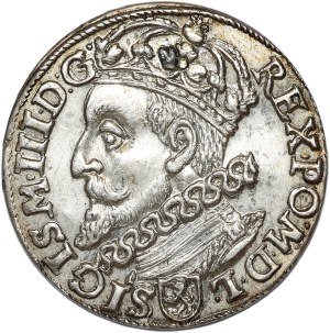 Sigismund III Vasa, trojak 1600, Cracow.