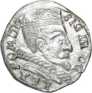 Sigismund III Vasa, trojak 1598, Vilnius, Chalecki