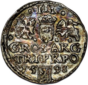 Sigismund III Vasa, trojak 1598, as Wschowa - imitation (?).