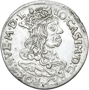 John II Casimir, trojak 1662 AT, Krakow