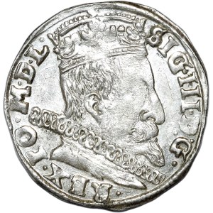 Zygmunt III Waza, trojak 1597, Wilno, Lidman