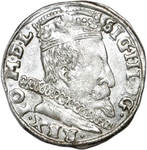 Sigismund III Vasa, trojak 1597, Vilnius, Lidman