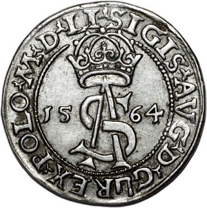 Sigismund II Augustus, trojak 1564, Vilnius LI/LI