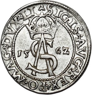 Sigismund II Augustus, trojak 1562, Vilnius