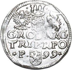 Sigismund III Vasa, trojak 1599, Poznań