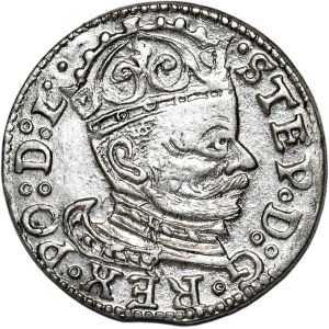 Stefan Batory, trojak 1583, Ryga