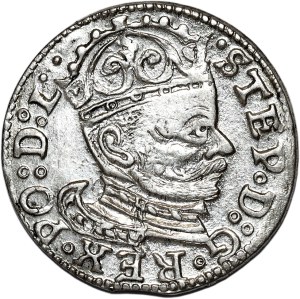Stefan Batory, trojak 1583, Riga