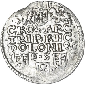 Zygmunt III Waza, trojak 1596, Bydgoszcz