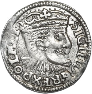 Zygmunt III Waza, trojak 1595, Bydgoszcz
