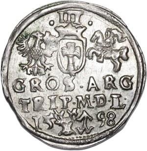 Sigismund III Vasa, trojak 1598, Vilnius