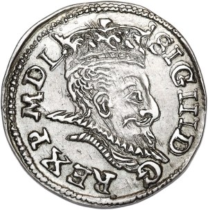 Sigismund III Vasa, trojak 1598, Lublin, no letter