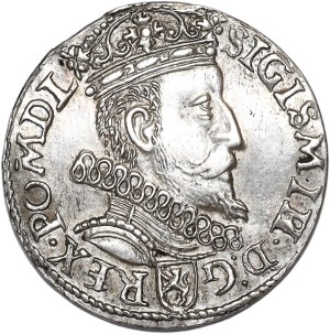 Sigismund III Vasa, trojak 1604, Krakow