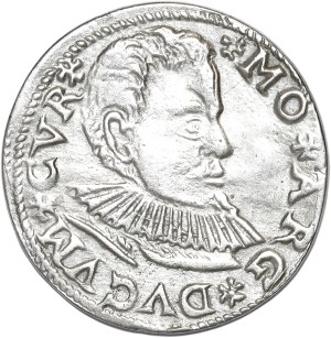 Księstwo Kurlandii, Fryderyk Kettler, trojak 1597, Mitawa