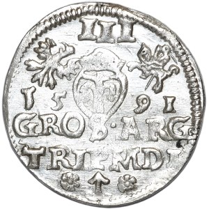 Zygmunt III Waza, trojak 1591, Wilno