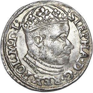 Stefan Batory, trojak 1585, Olkusz