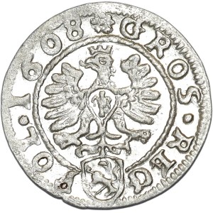 Zygmunt III Waza, grosz 1608, Kraków