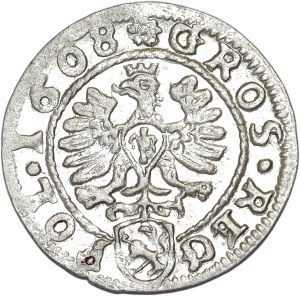 Sigismund III Vasa, penny 1608, Cracow