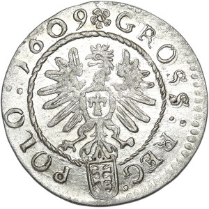 Zygmunt III Waza, grosz 1609, Kraków