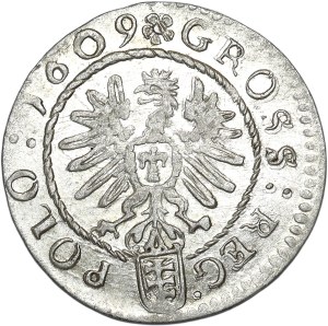 Sigismund III Vasa, 1609 grosz, Krakow