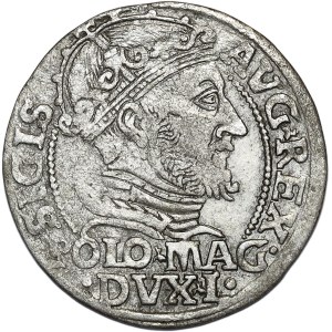 Zygmunt II August, grosz na stopę polską 1547, Wilno