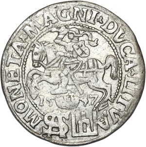 Sigismund II Augustus, penny per Polish foot 1547, Vilnius