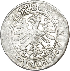 Sigismund I the Old, penny 1528, Cracow
