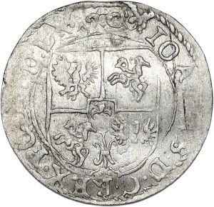 John II Casimir, half-track 1652, Vilnius, 60 in apple