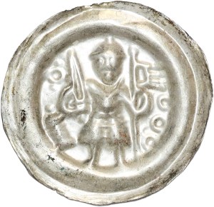 Leszek the White, (1202-1227), knight with sword and pennant, Krakow
