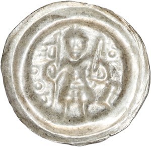 Leszek the White, (1202-1227), knight with sword and pennant, Krakow