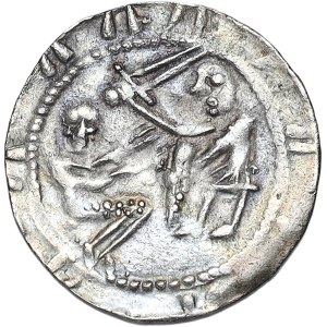 Władysław II Wygnaniec (1138-1146), denar, orzeł i zając