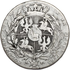 Stanisław August Poniatowski, talar 1772 AP, Warszawa