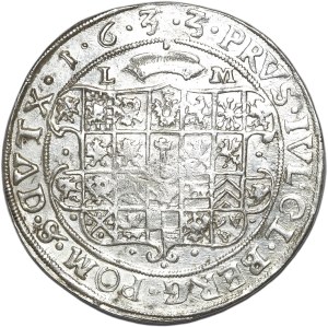 Prusy Książęce, Jerzy Wilhelm, talar 1633