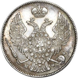 Zabór rosyjski, 30 kopiejek = 2 złote 1835 MW, Warszawa